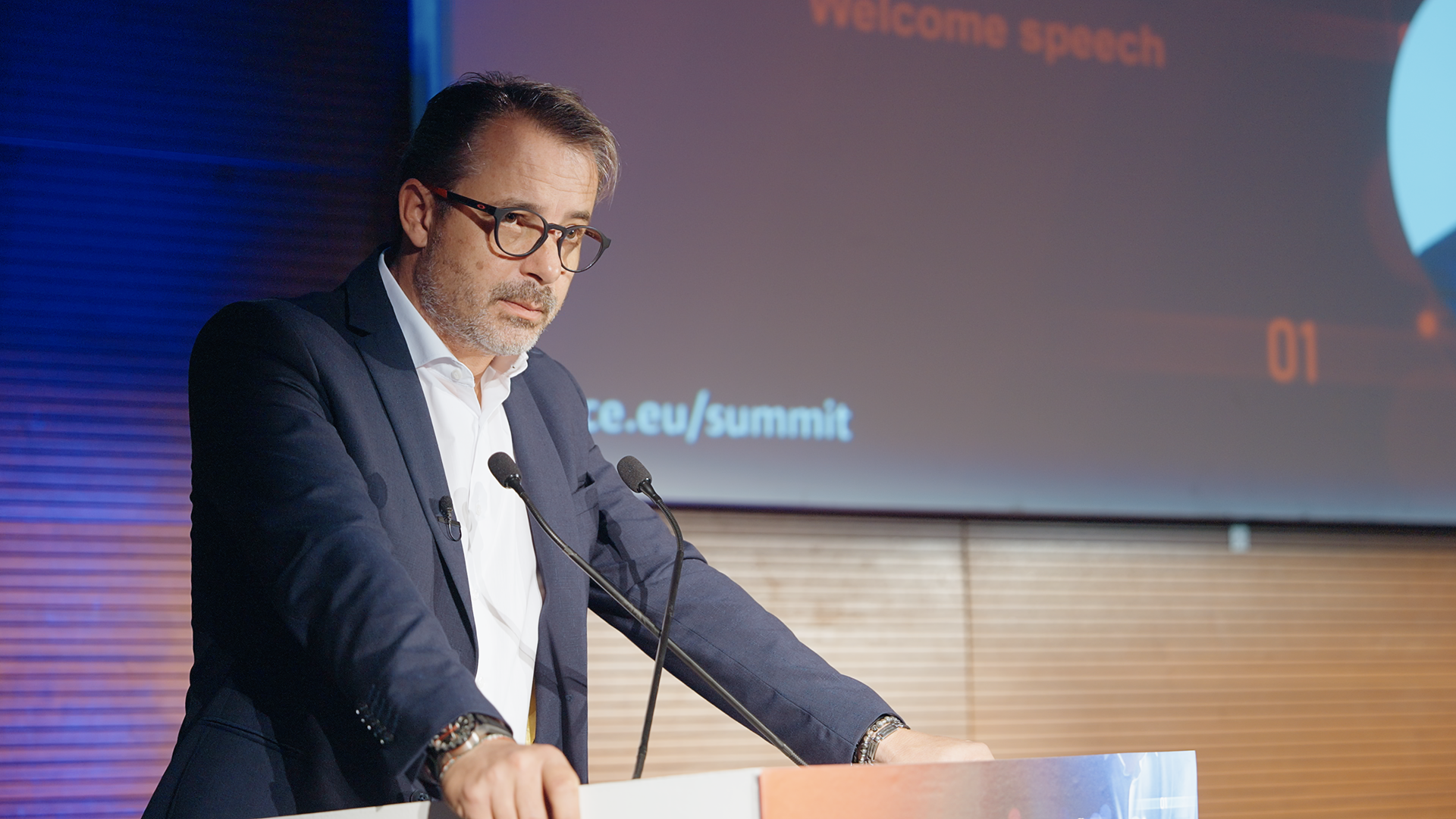 CECE President Alexandre Marchetta opens the CECE Summit 2023